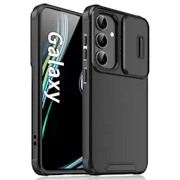 Samsung Galaxy S26 Skal med kameraskydd, Svart