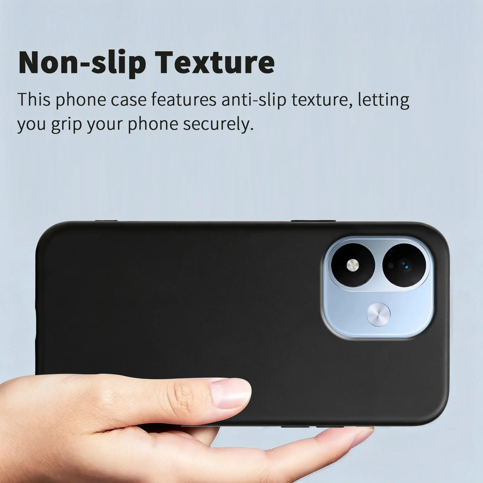 Stöttåligt Skal TPU Xiaomi Redmi Note 17 5G Svart