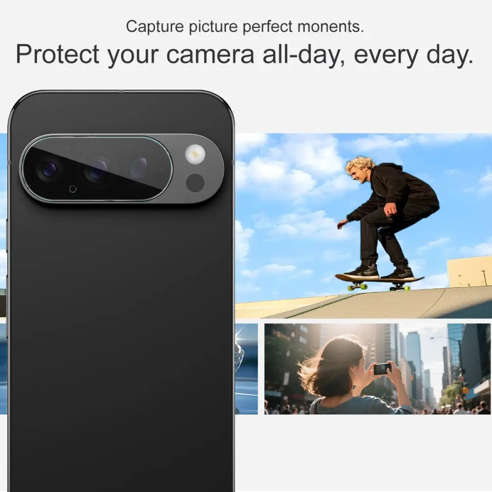 Härdat Glas 0.2mm Linsskydd Google Pixel 10 Pro XL Genomskinlig