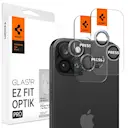 iPhone 15 EZ Fit linsebeskytter (2-pak), Gennemsigtig