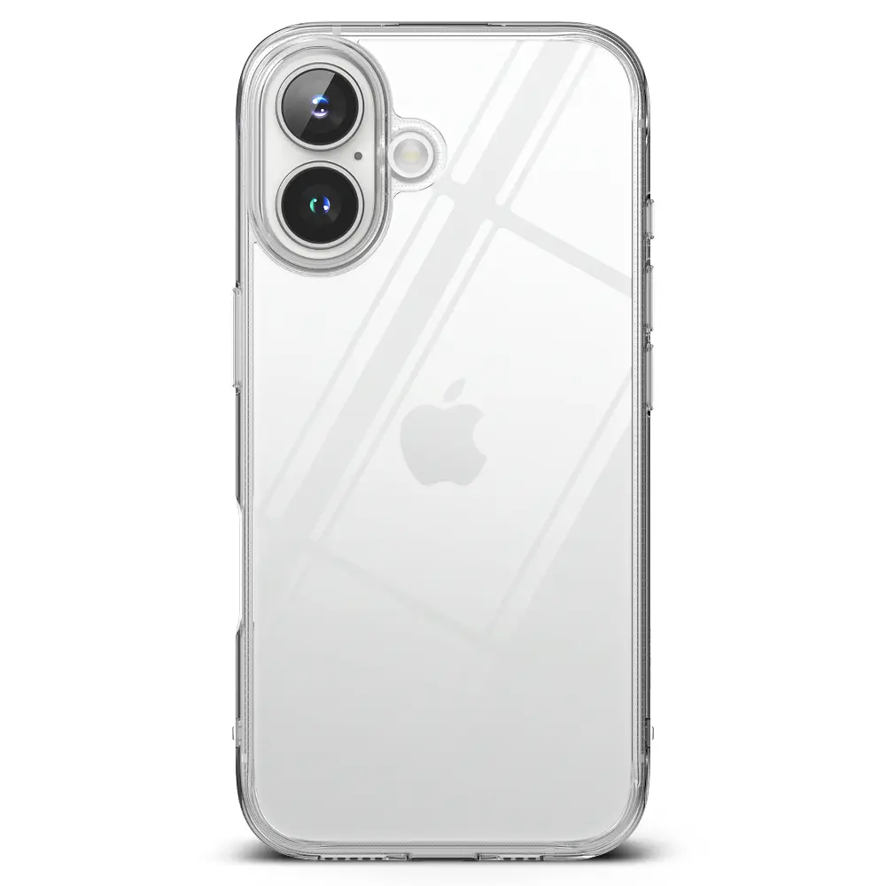 Fusion Case iPhone 16 Genomskinlig