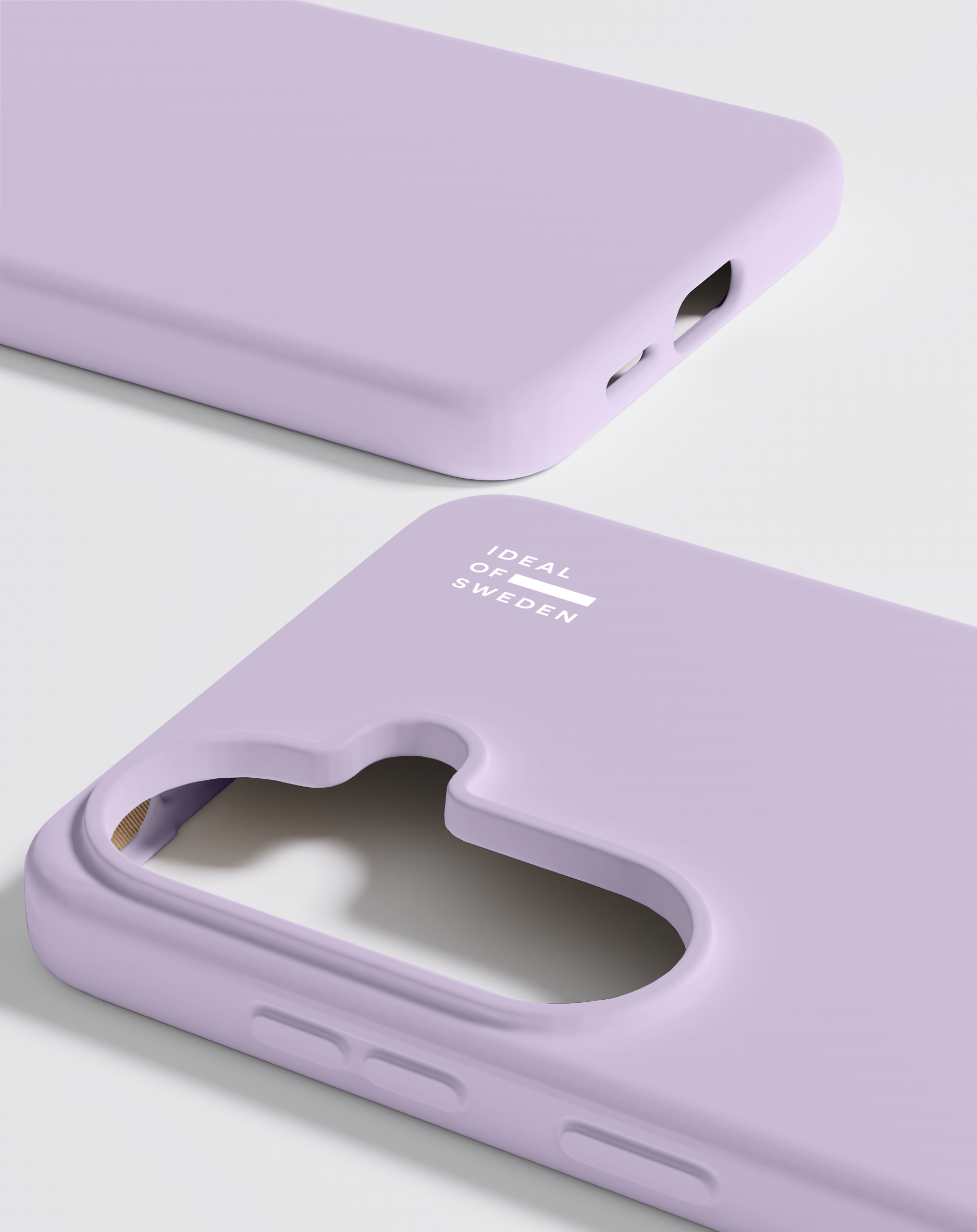 MagSafe Silicone Case Samsung Galaxy S26 Lavender Milk