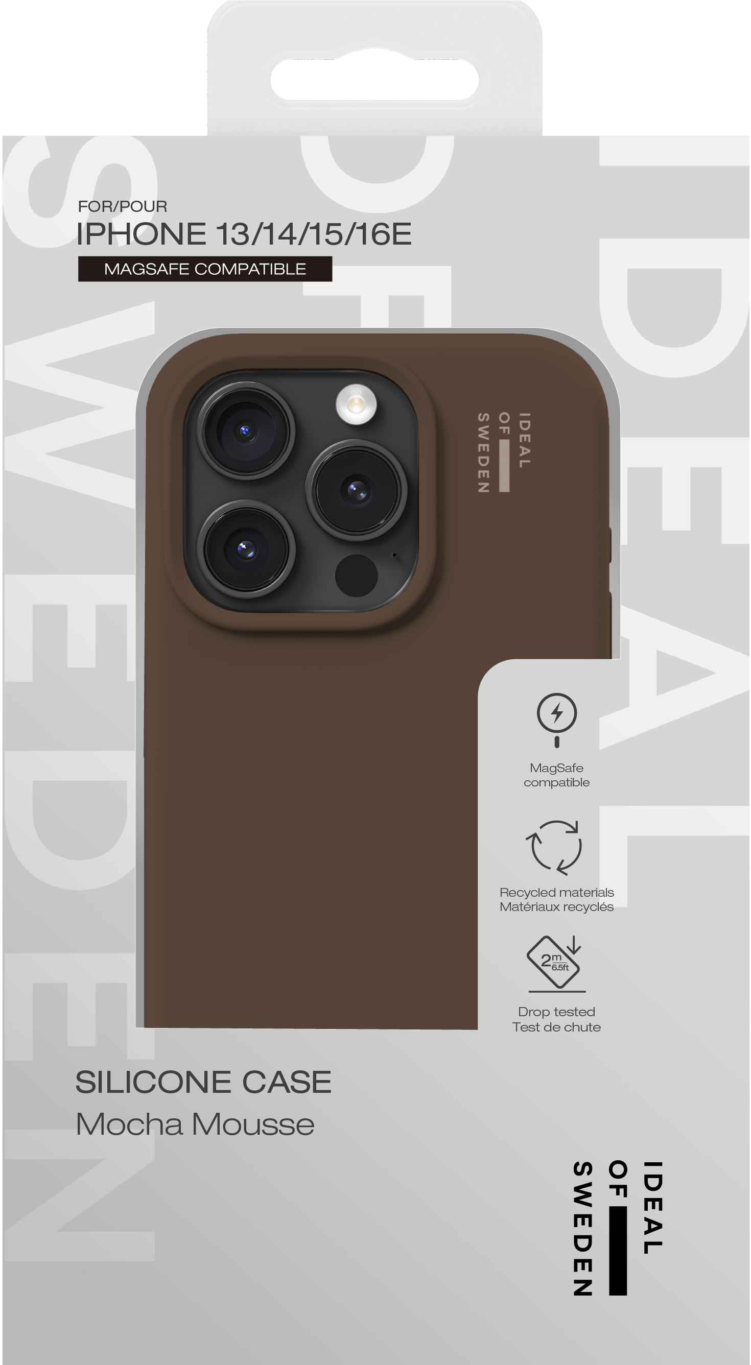 MagSafe Silicone Case iPhone 14 Mocha Mousse