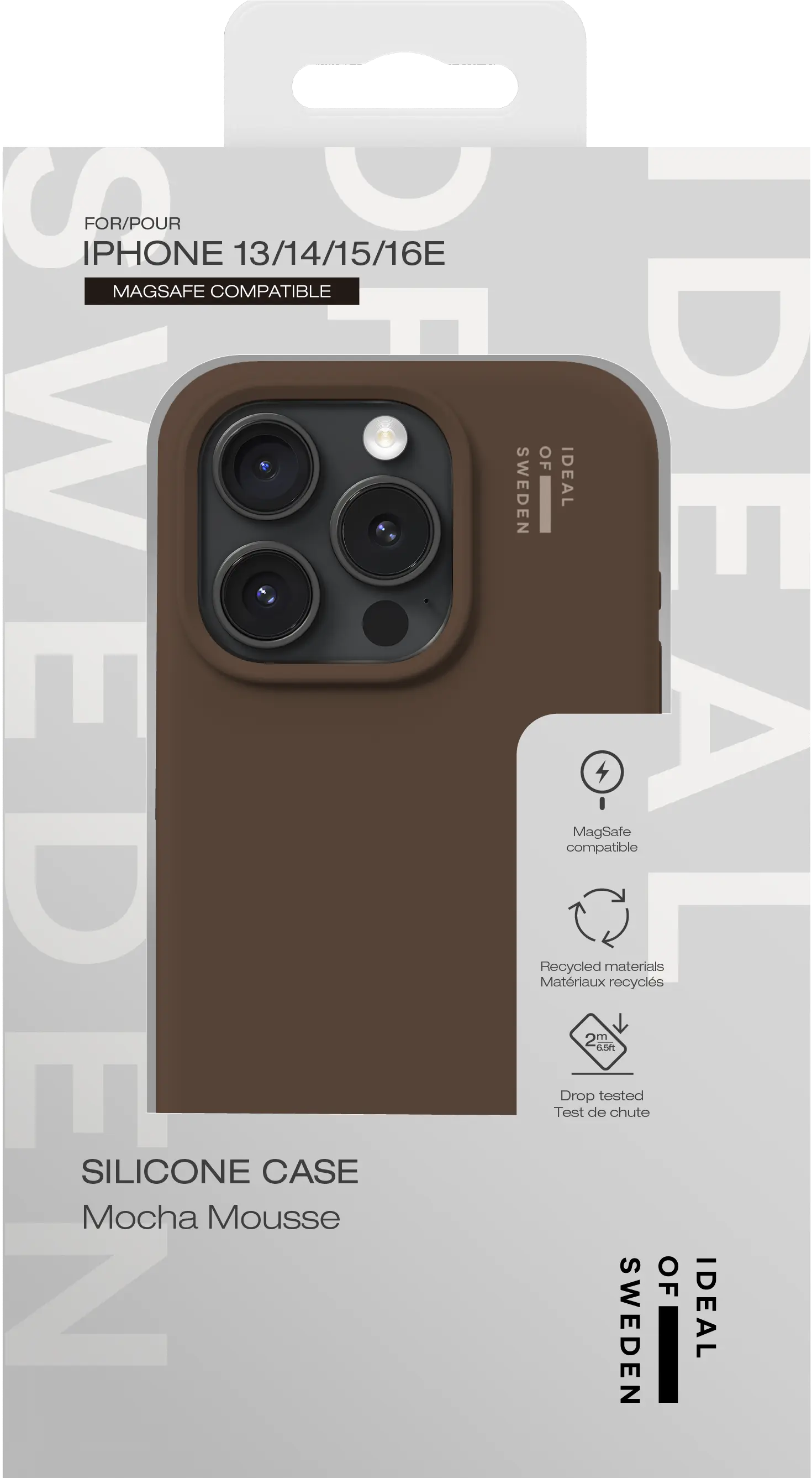 MagSafe Silicone Case iPhone 14 Mocha Mousse