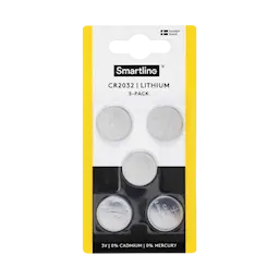 Litium Knapcellebatteri CR2032 (5-pack)
