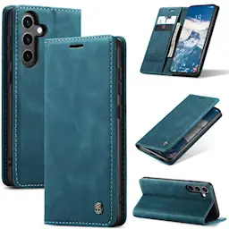 Slim Lompakkokotelo Samsung Galaxy S25 Sininen