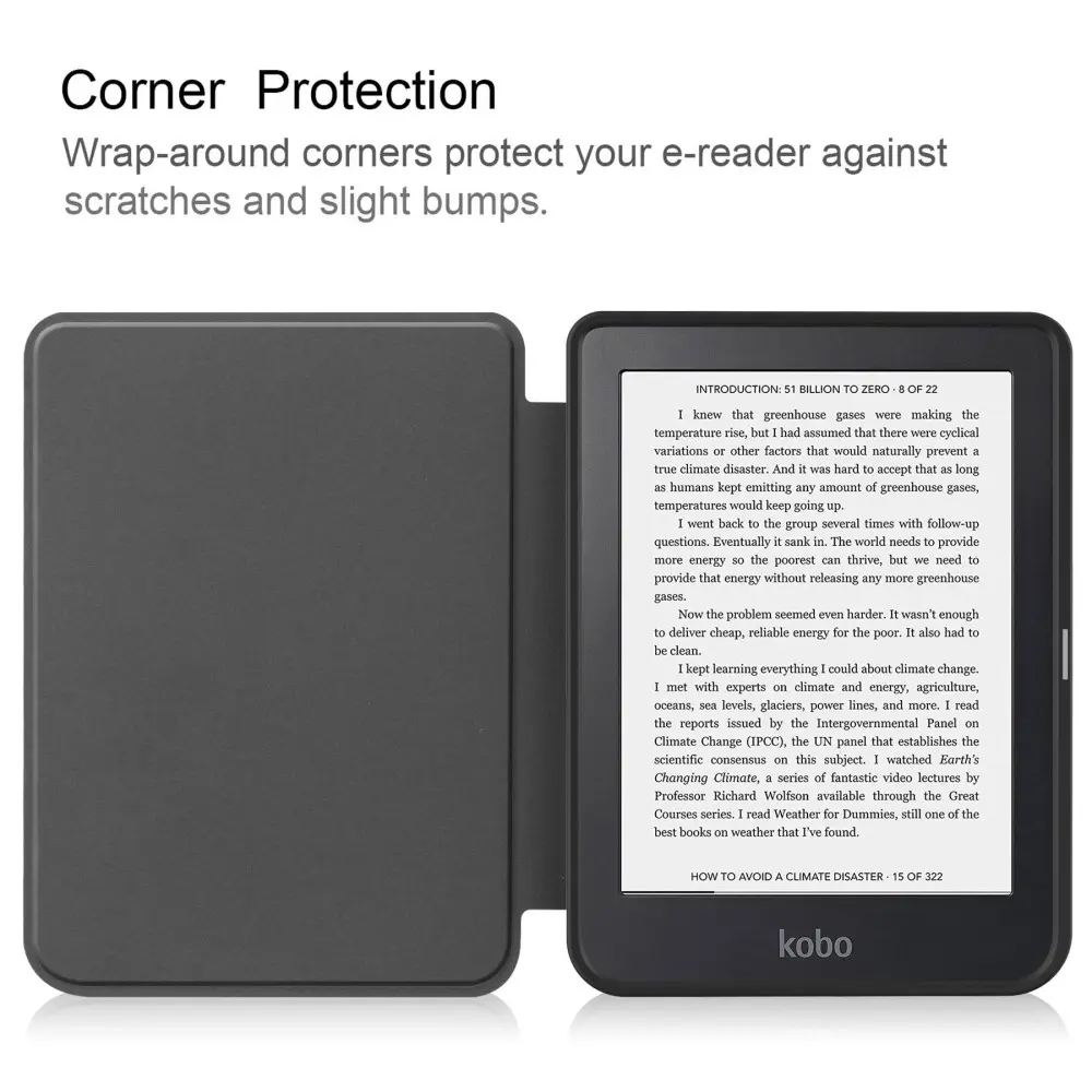Fodral Kobo Clara 2E Svart