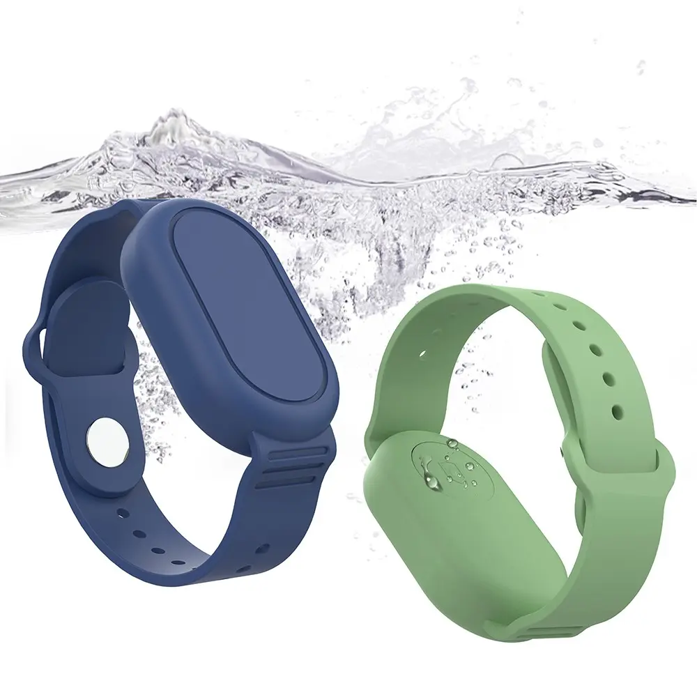 Vattentätt Silikonarmband Samsung Galaxy SmartTag 2 Rosa