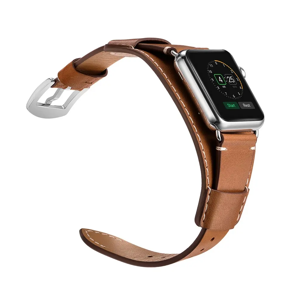 Brett Läderarmband Apple Watch Ultra 49mm 4th Gen brun