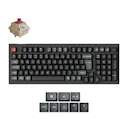V5 Ultra 8K Trådløst gamingtastatur Tri-Mode Hot Swap POM, Red