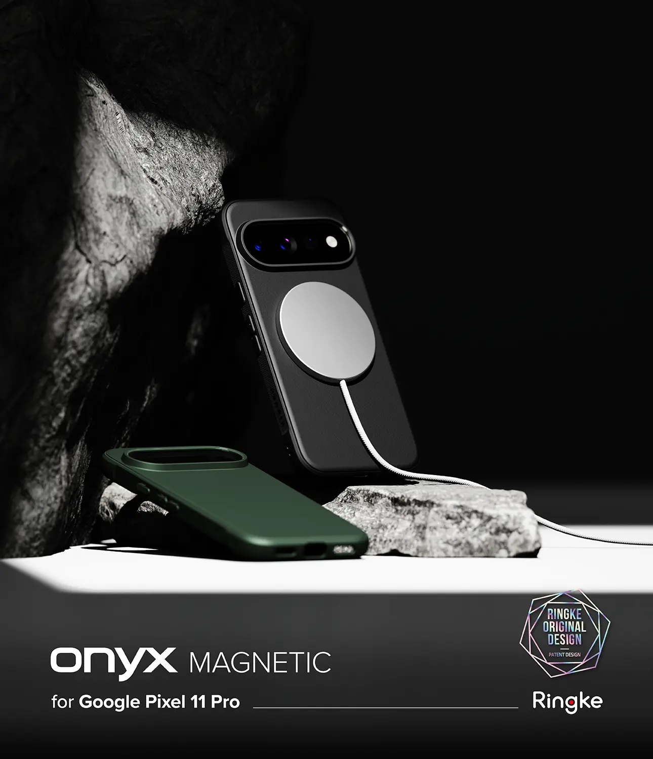 Onyx Magnetic Case Google Pixel 11 Pro Dark Green