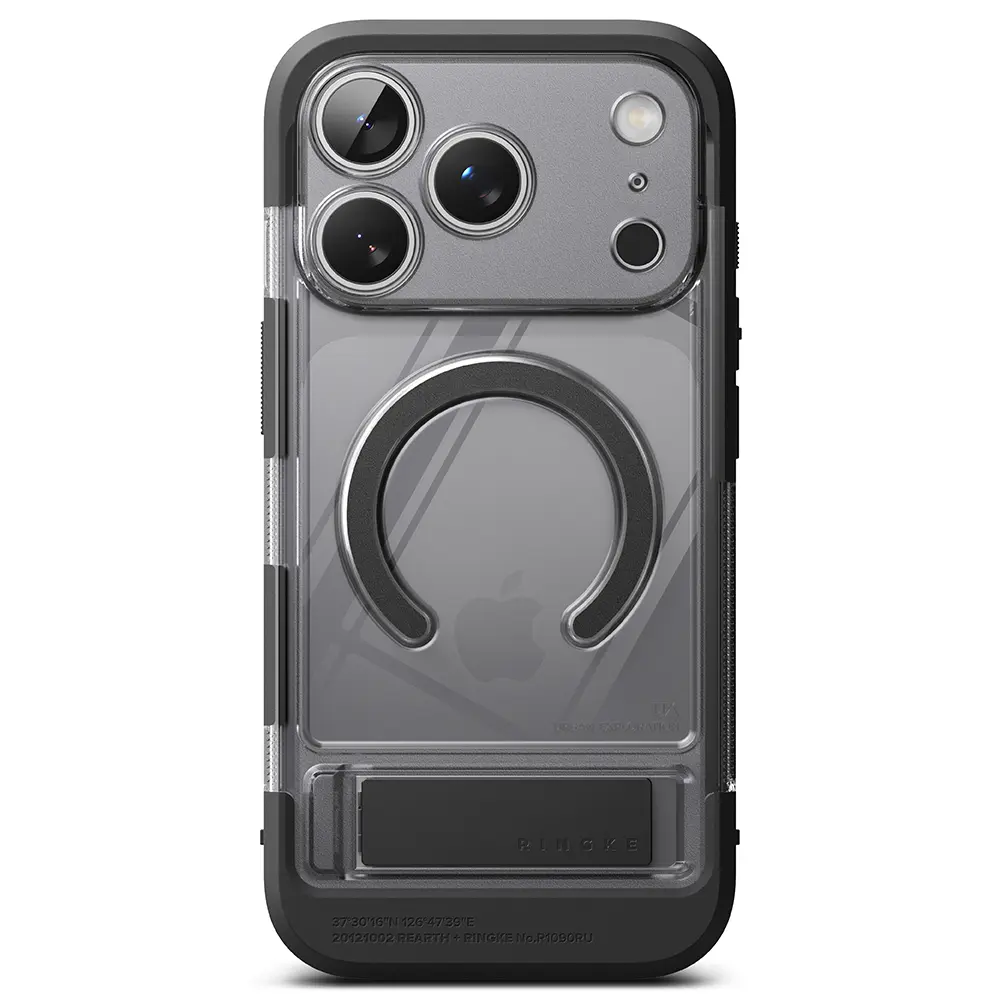 UX Magnetic Case iPhone 17 Pro Max Smoke Black
