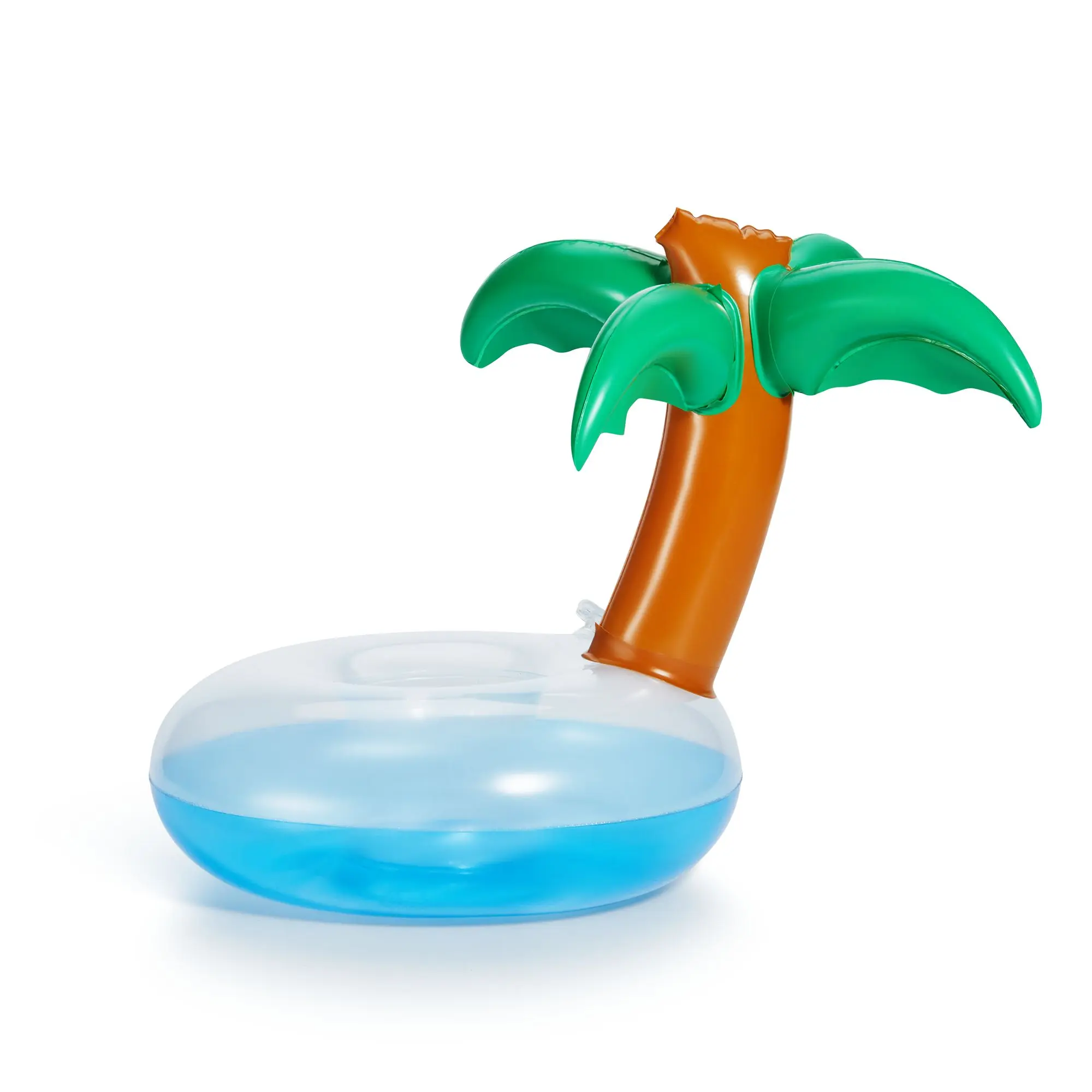 3-pak Oppustelig Flydende Drikkeholder Palm