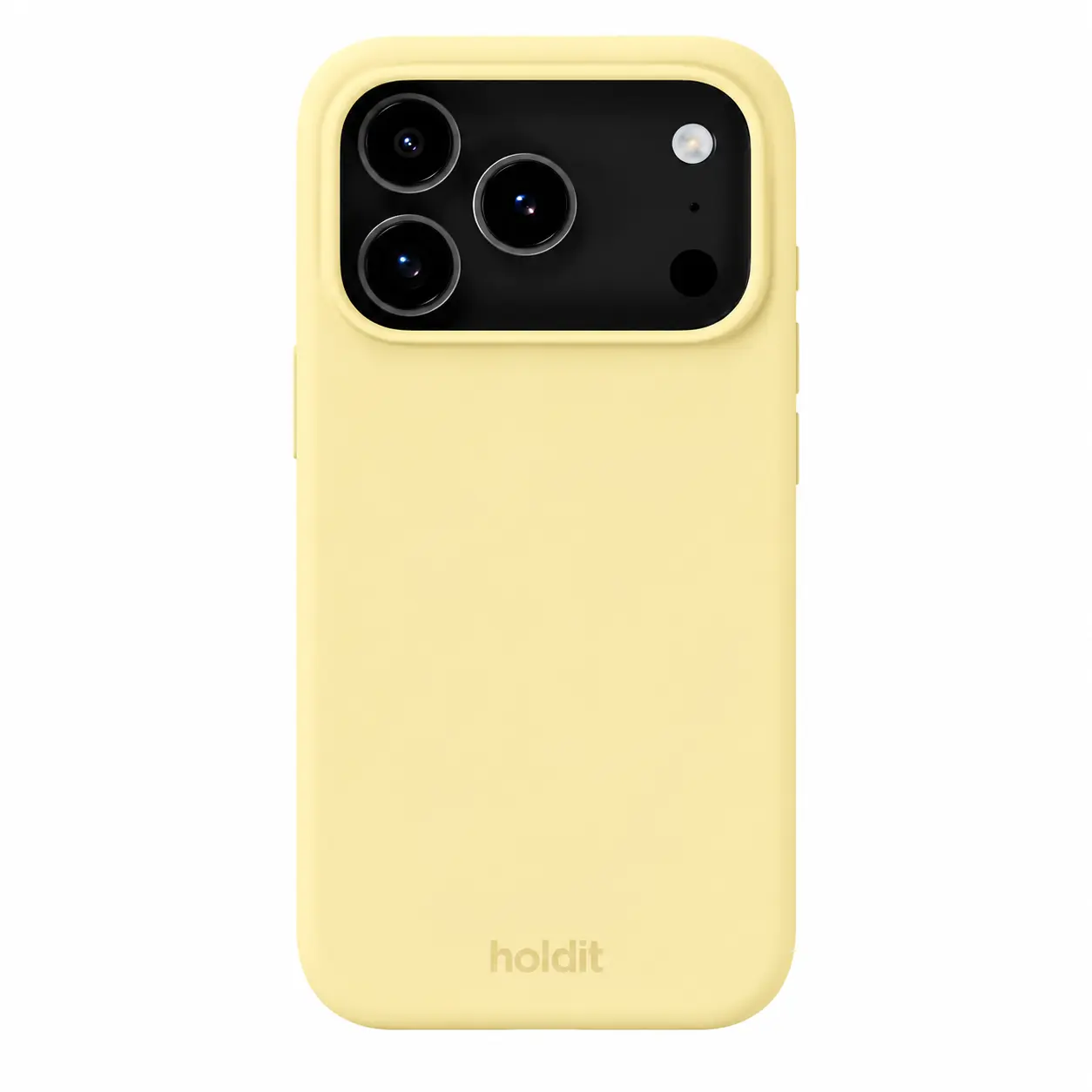 Deksel Silikon iPhone 18 Pro Butter Yellow
