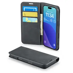 iPhone 16 Pro Slim Mobilfodral Musta