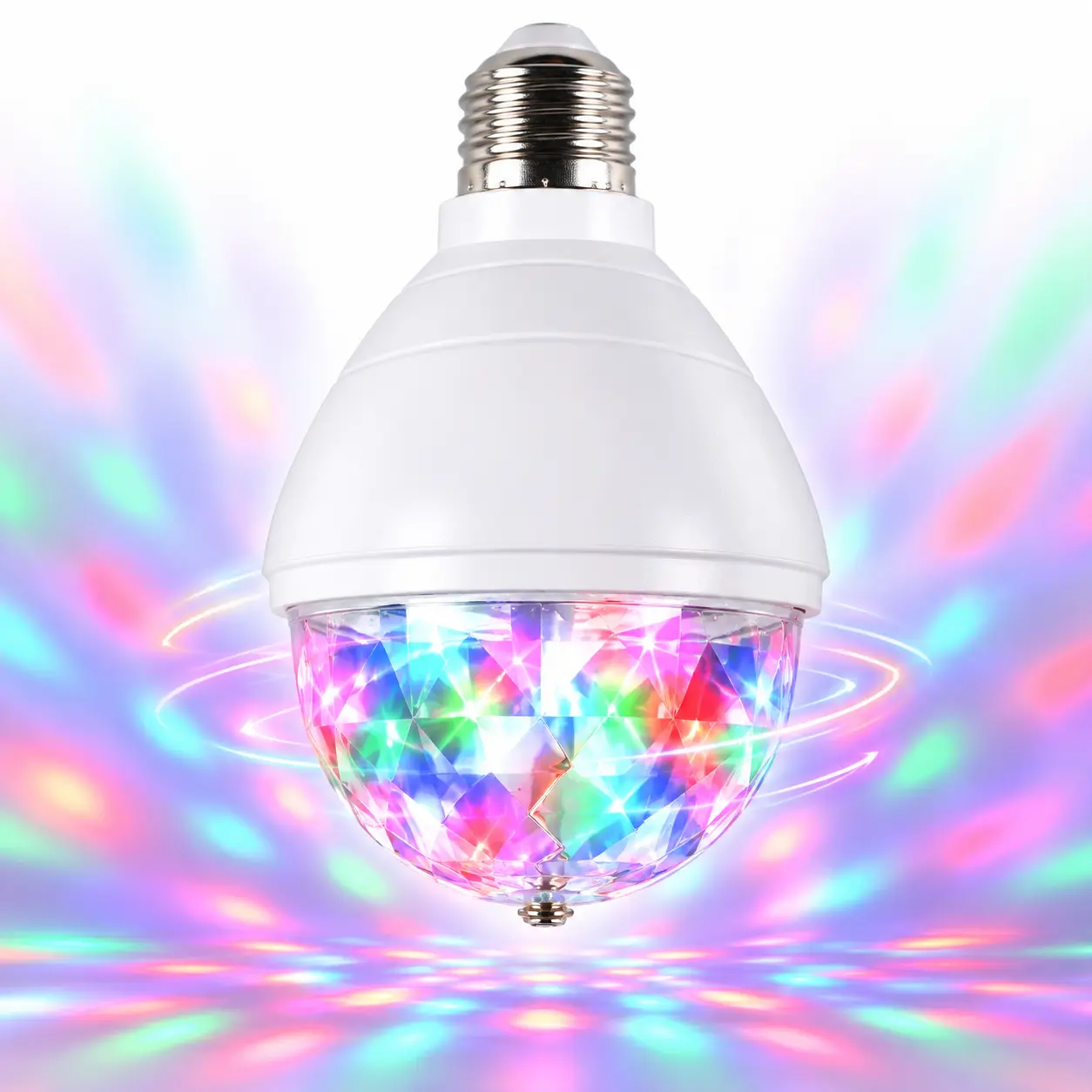 Roterende LED-diskotaklampe E27