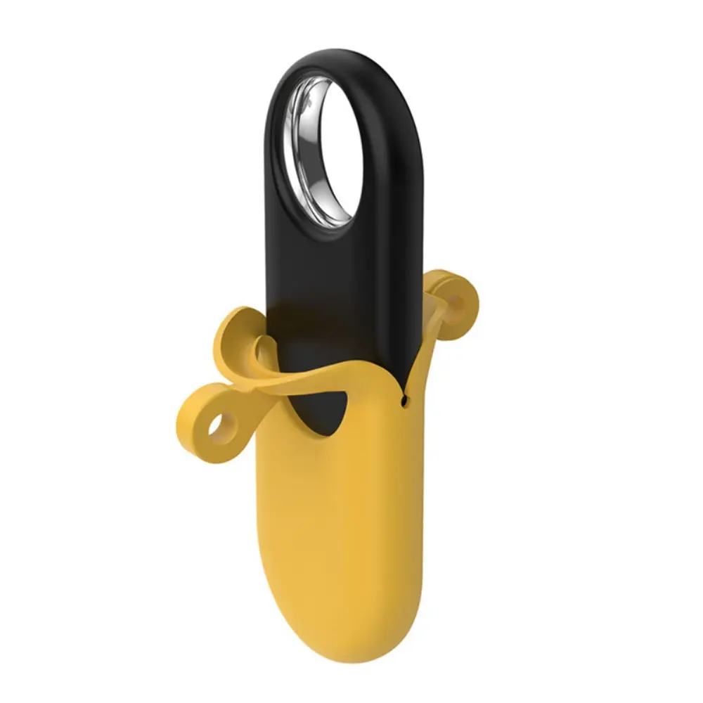 Nyckelring Silikon Samsung Galaxy SmartTag 2 Gul