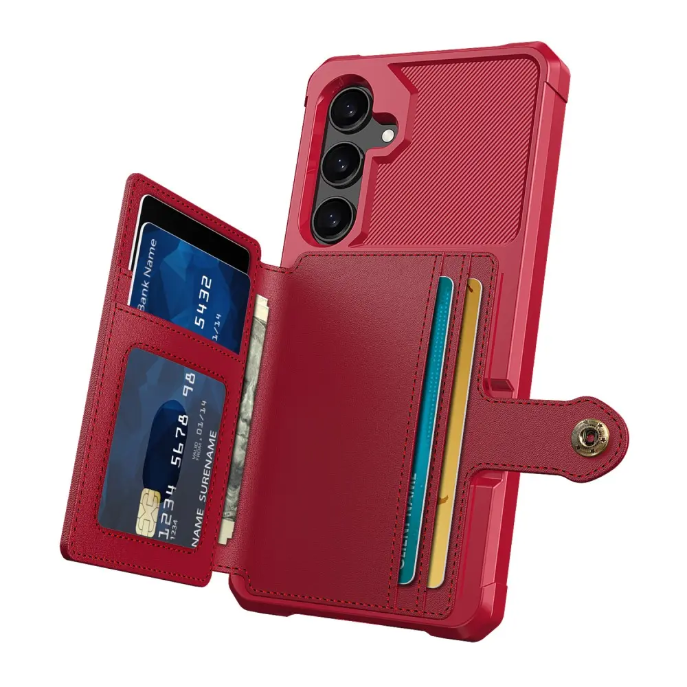 Tough Multi-slot Case Samsung Galaxy S25 Röd