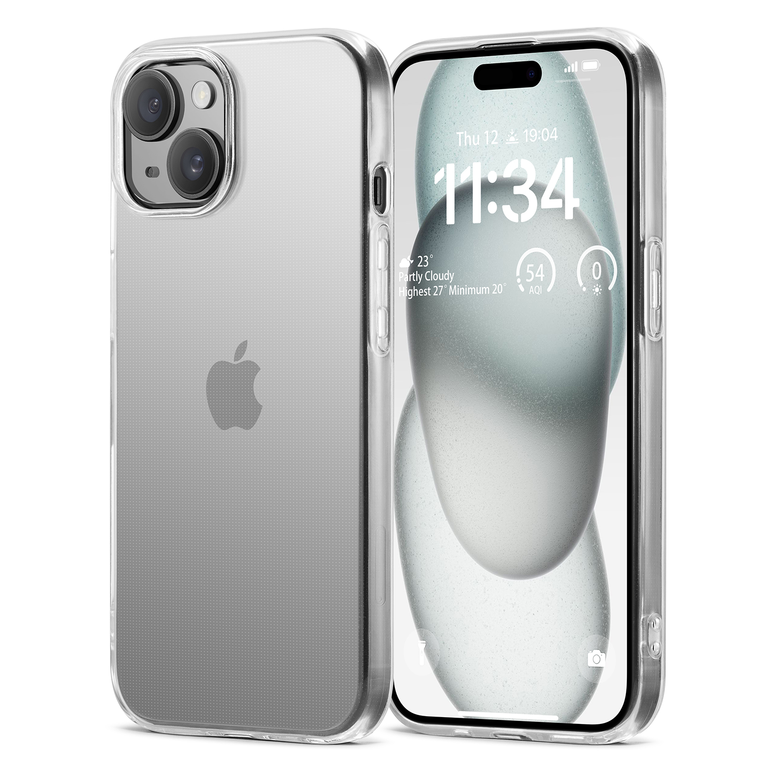 Mobique TPU Deksel iPhone 14 Gjennomsiktig
