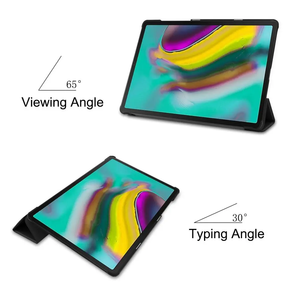 Fodral Tri-fold Samsung Galaxy Tab S5e Svart
