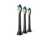 Sonicare W2 Optimal White 2+1-pack børstehoder HX6063/88, Svart