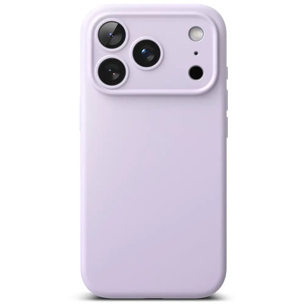 Silicone Magnetic Case iPhone 17 Pro Light Purple