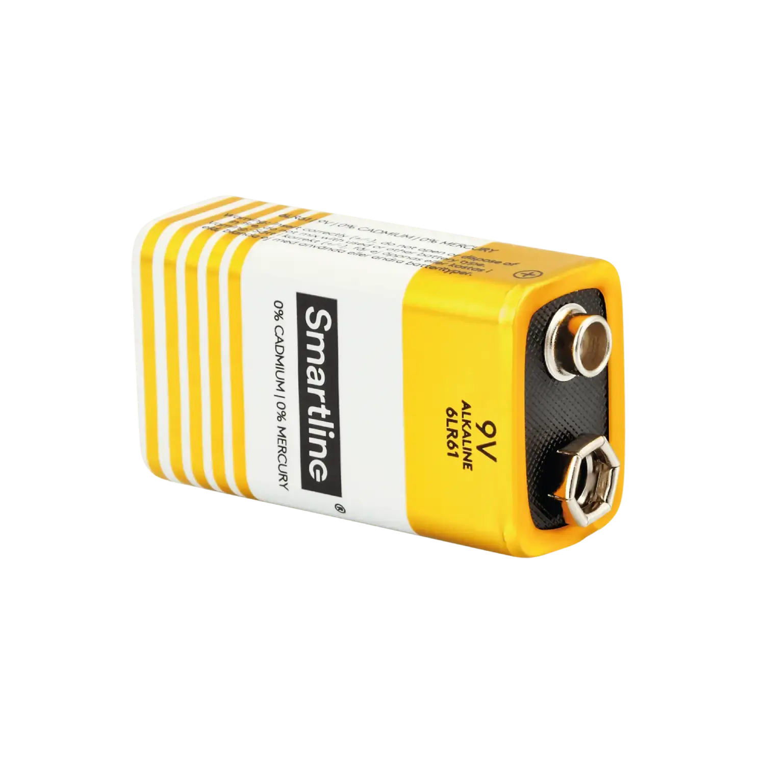 Alkaline 9V-batteri 6LR61 (2-pack)