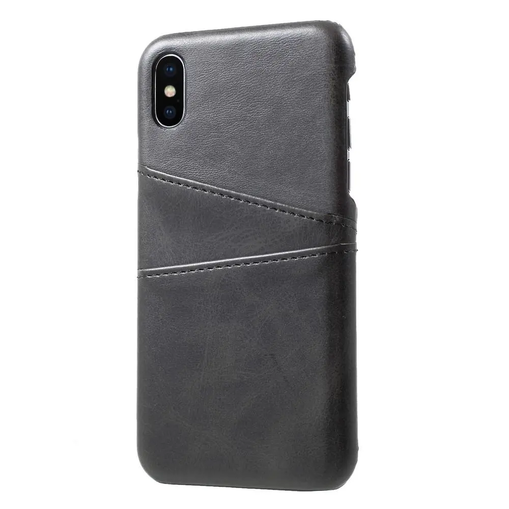 Card Slots Case iPhone X/XS Svart