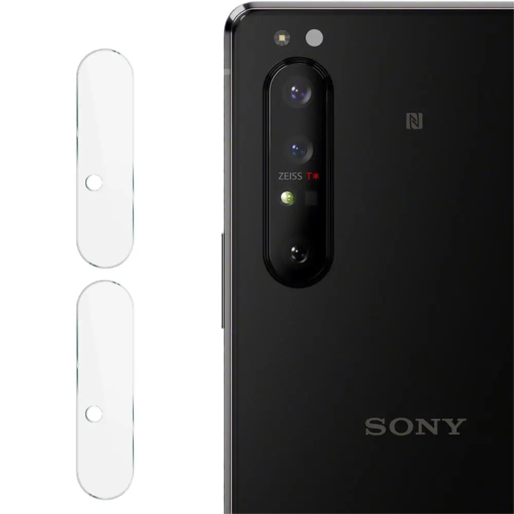 2-pak Hærdet Glas Linsebeskytter Sony Xperia 1 II Gennemsigtig