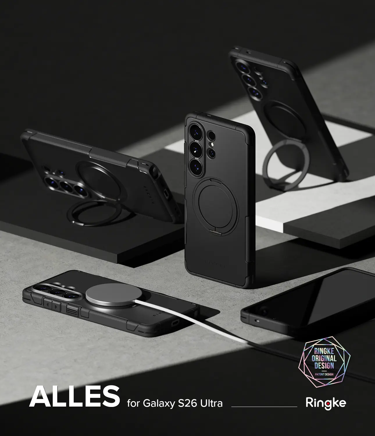Alles Magnetic Case Samsung Galaxy S26 Ultra svart