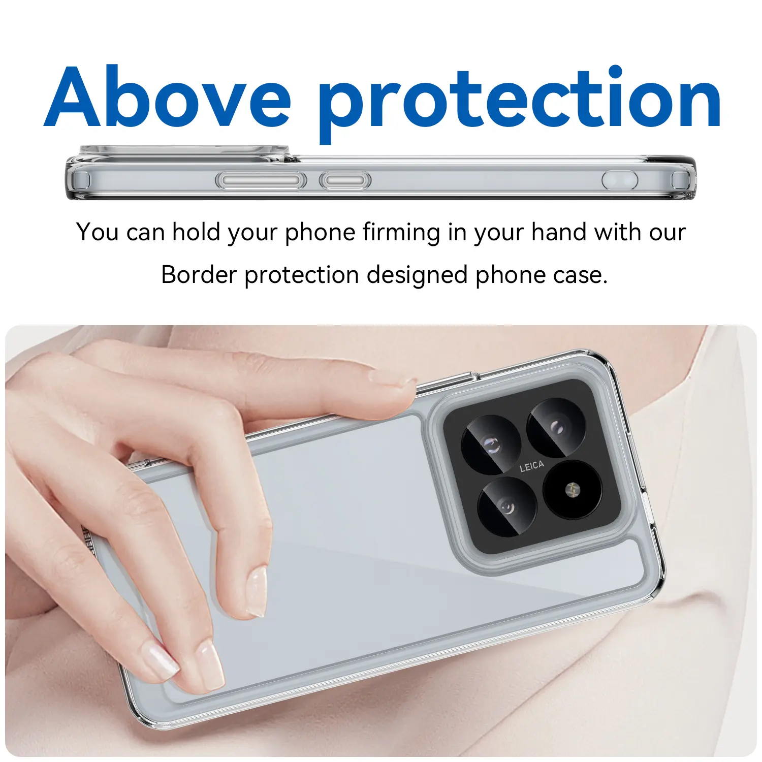 Hybridskal Xiaomi 14 Pro Genomskinlig