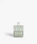 Attachable AirPods Leather Case Croco Pastell Teal