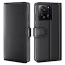 Ægte Læderetui Xiaomi Redmi Note 13 4G Sort