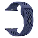 Silikonearmbånd Sport Apple Watch Series 11 46mm Mørkeblå
