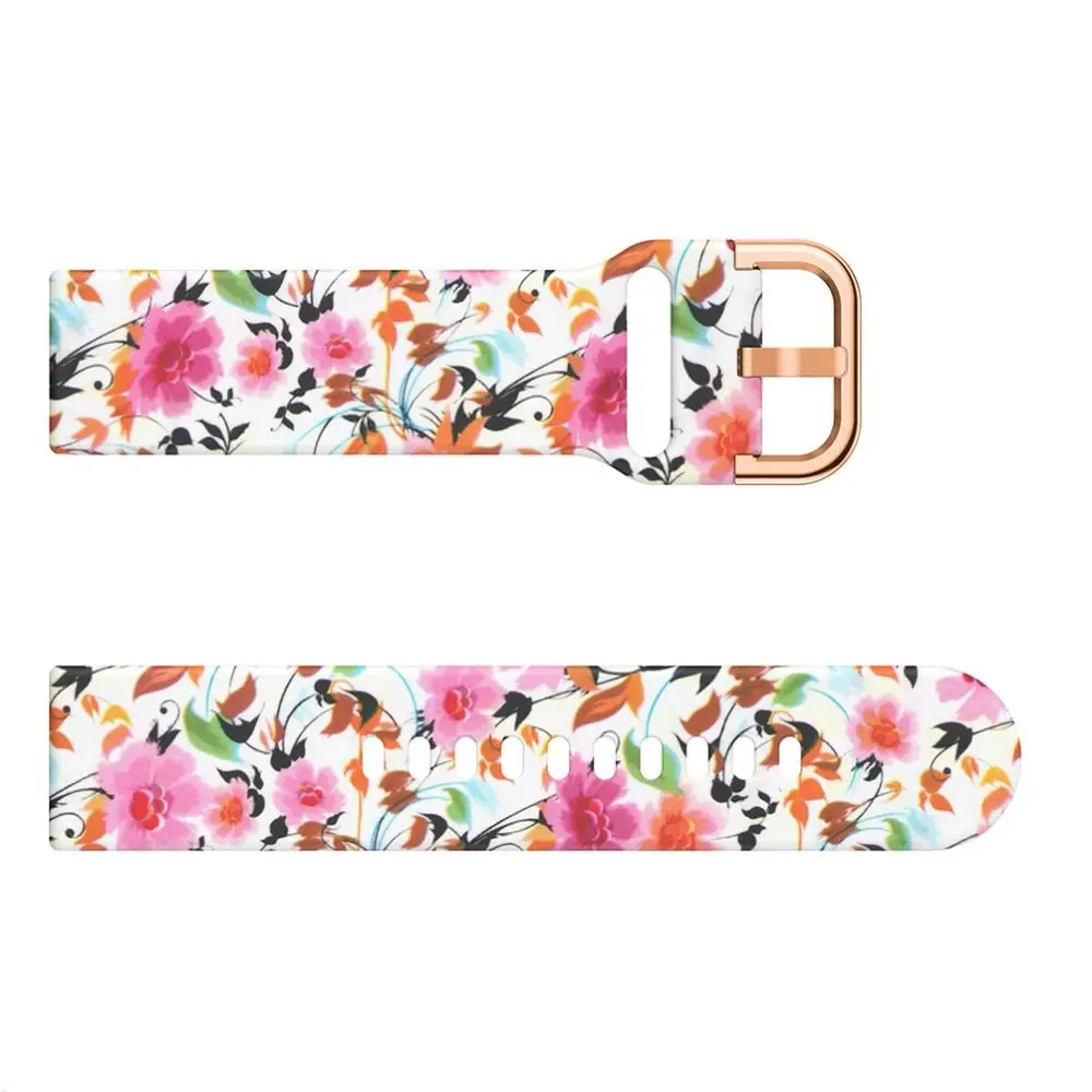 Silikonarmband Garmin Forerunner 170 Blommor