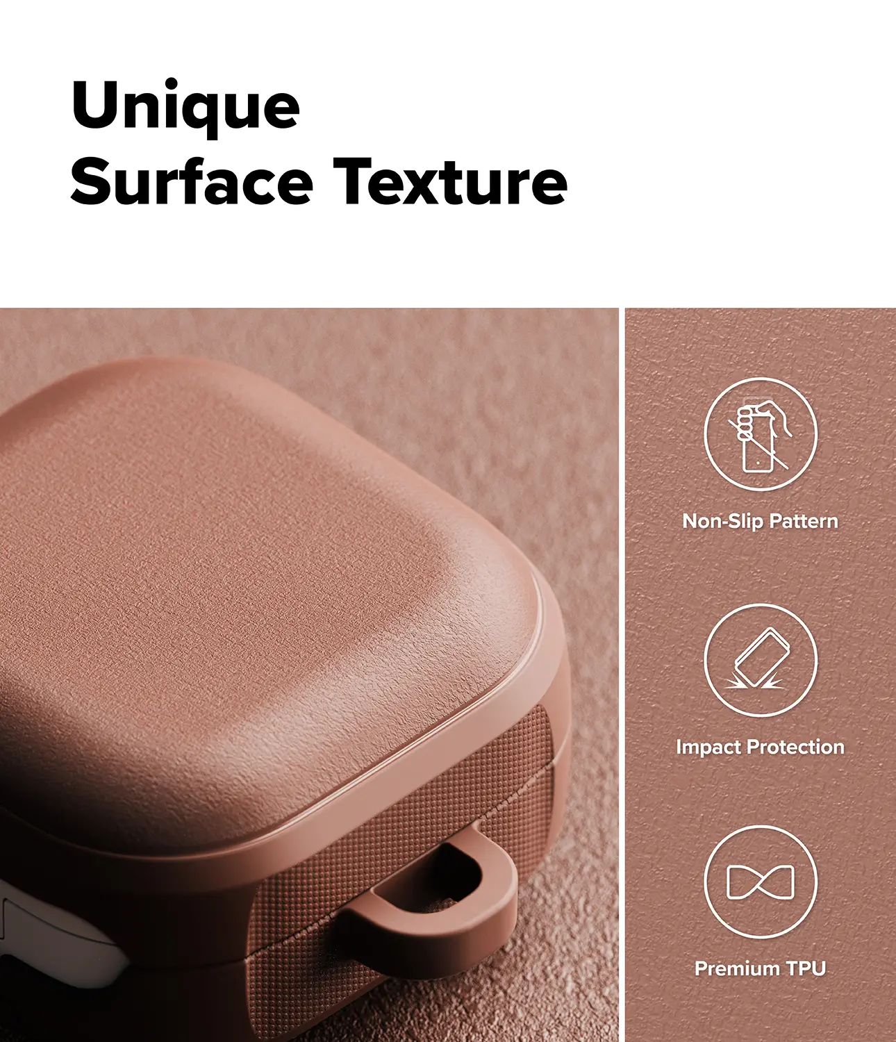 Onyx Magnetic Case Samsung Galaxy Buds 4 Constant Coral