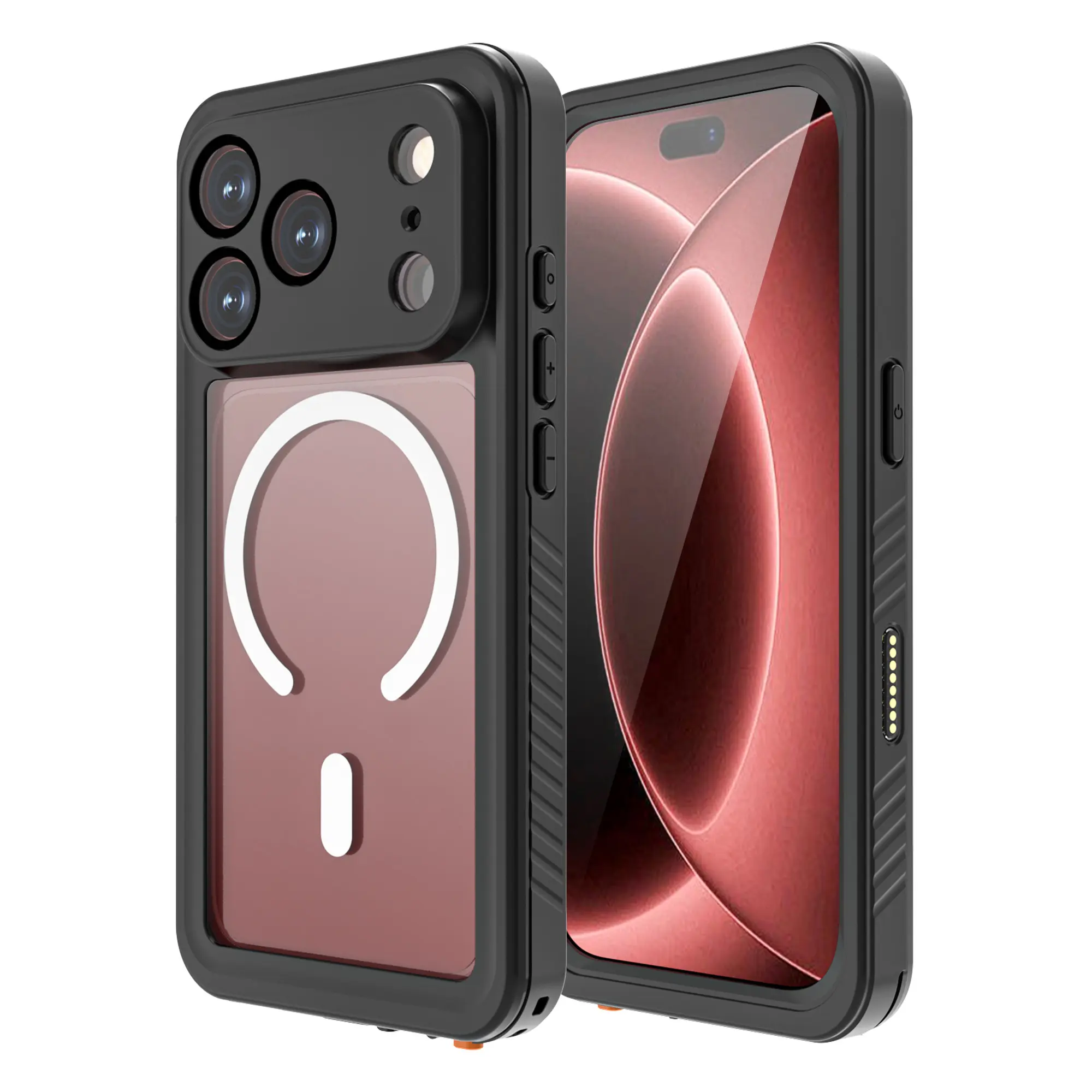 Vannbestandig Deksel iPhone 18 Pro gjennomsiktig