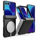 Samsung Galaxy Z Flip 8 Magnetisk Onyx Flap-cover, Black
