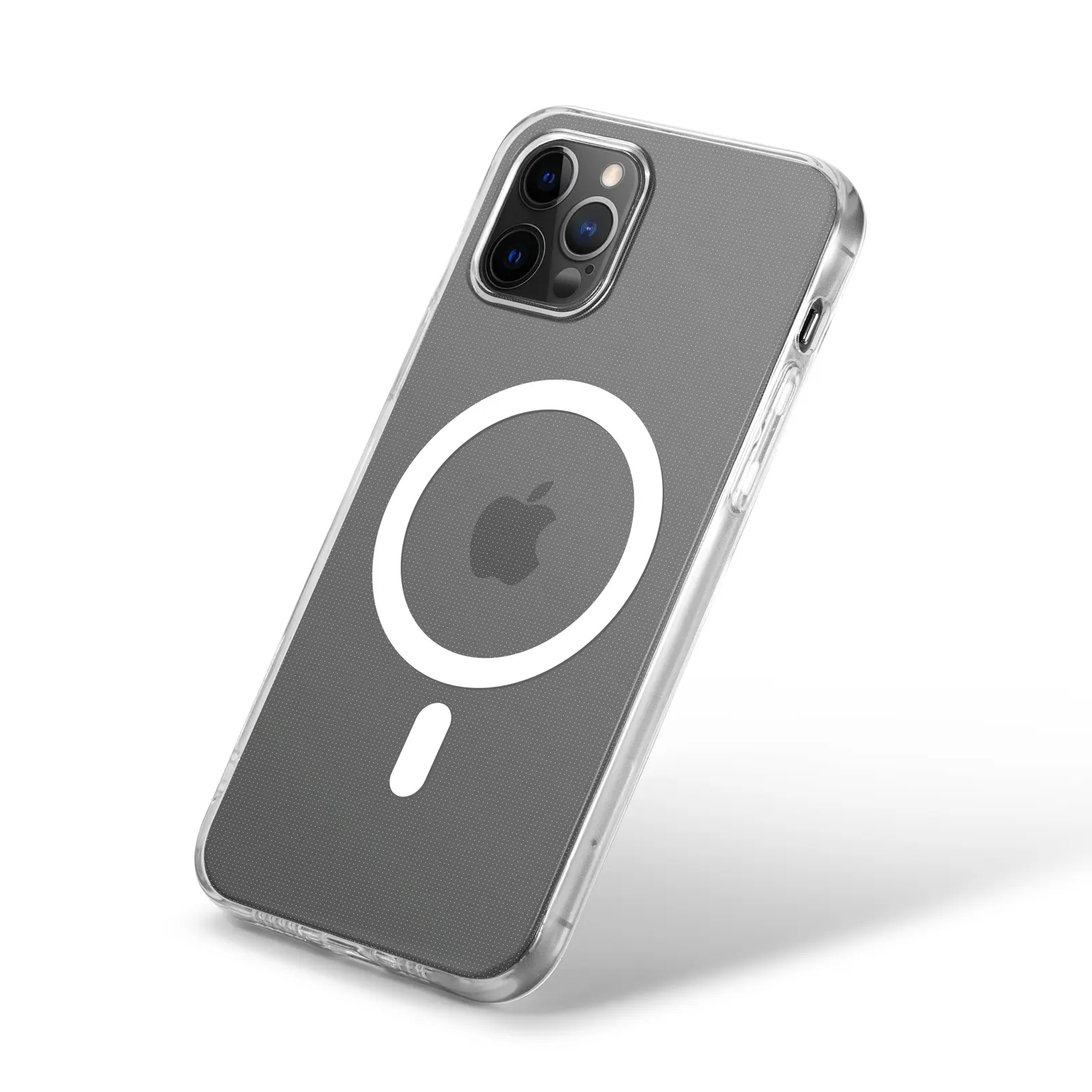 TPU Skal MagSafe iPhone 12/iPhone 12 Pro Genomskinlig