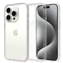 Hybridcover iPhone 15 Pro Max Gennemsigtig