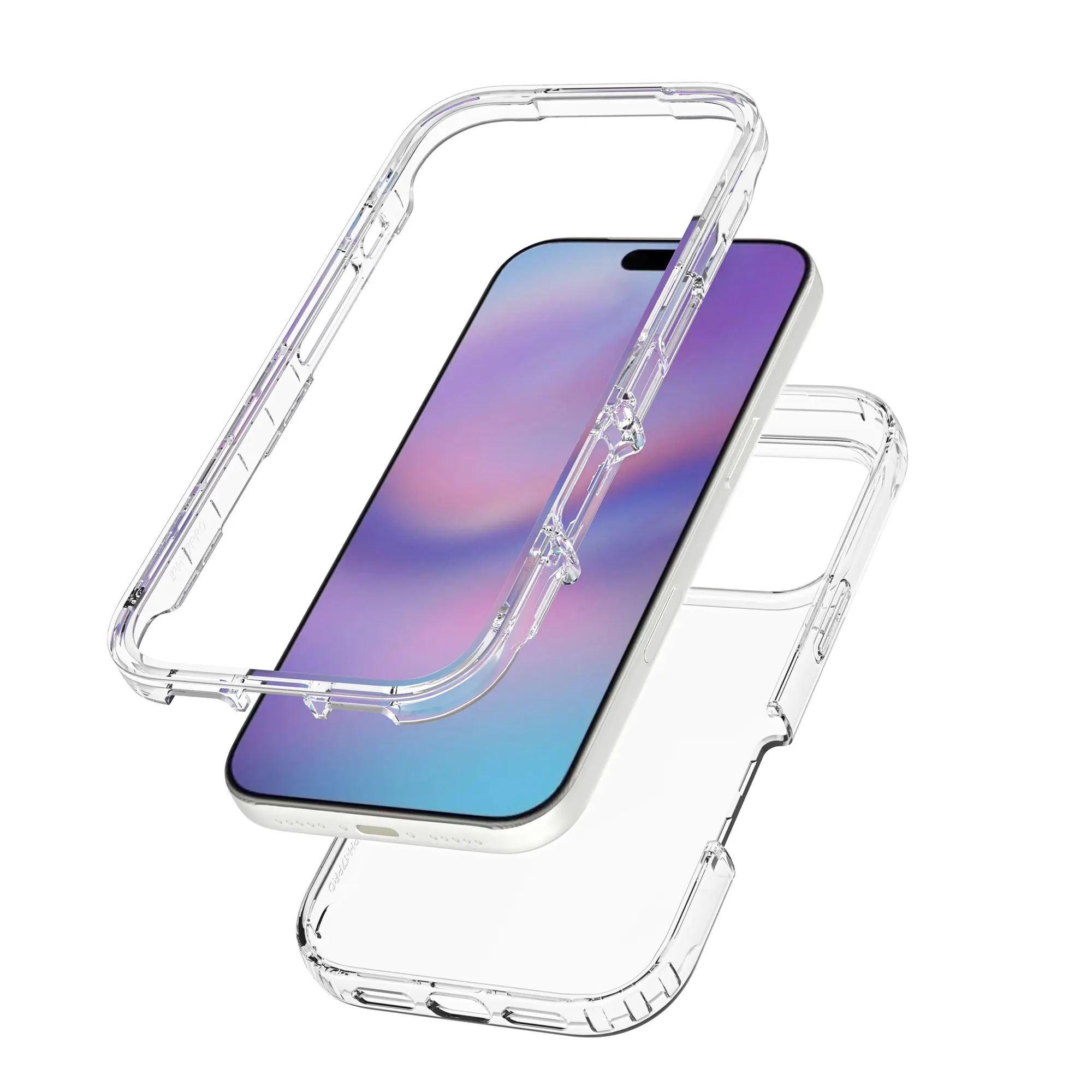 Full Cover Skal iPhone 17 Pro Max Genomskinlig