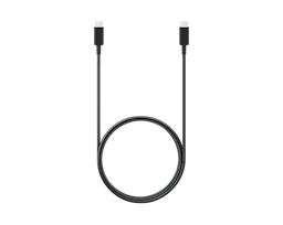 5A USB-C -> USB-C Kabel 1.8m svart