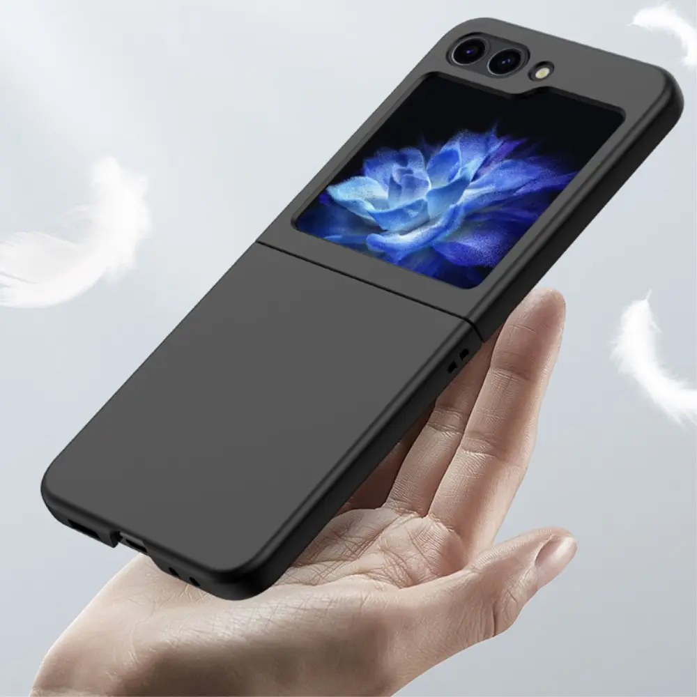 Hårdskal Gummerat Samsung Galaxy Z Flip 5 svart