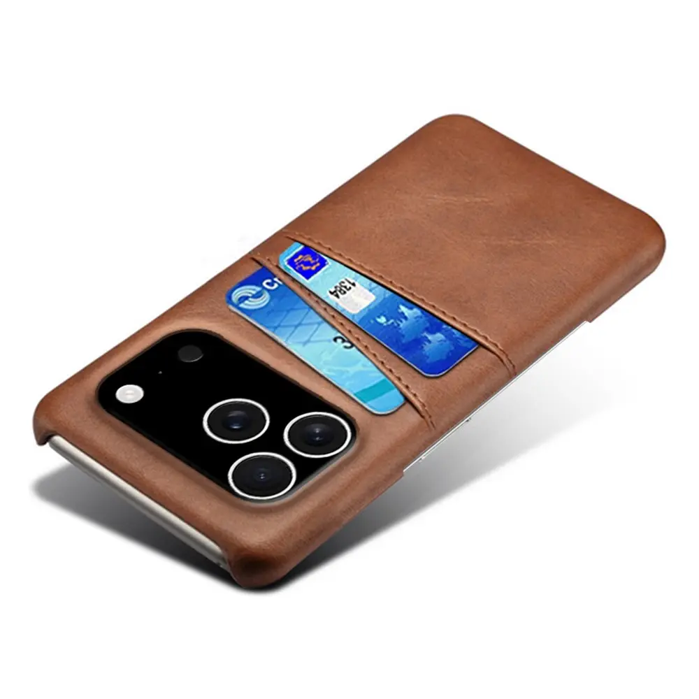 Card Slots Case iPhone 18 Pro Brun