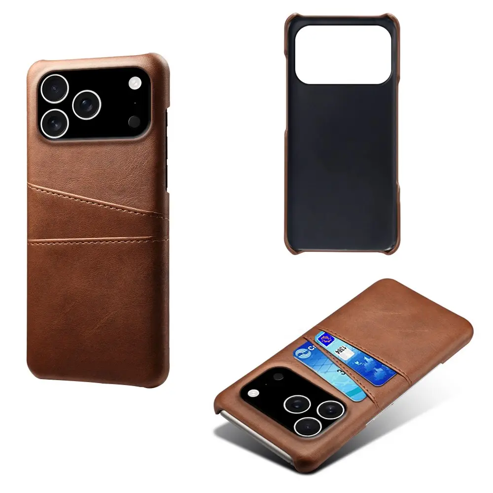Card Slots Case iPhone 18 Pro Brun