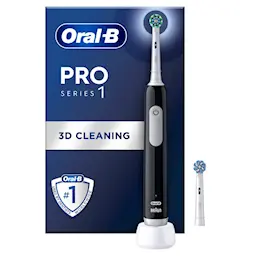 Pro Series 1 sähköhammasharja 3D-teknologialla, Musta