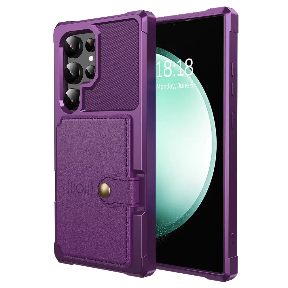 Tough Multi-slot Case Samsung Galaxy S25 Ultra Lila