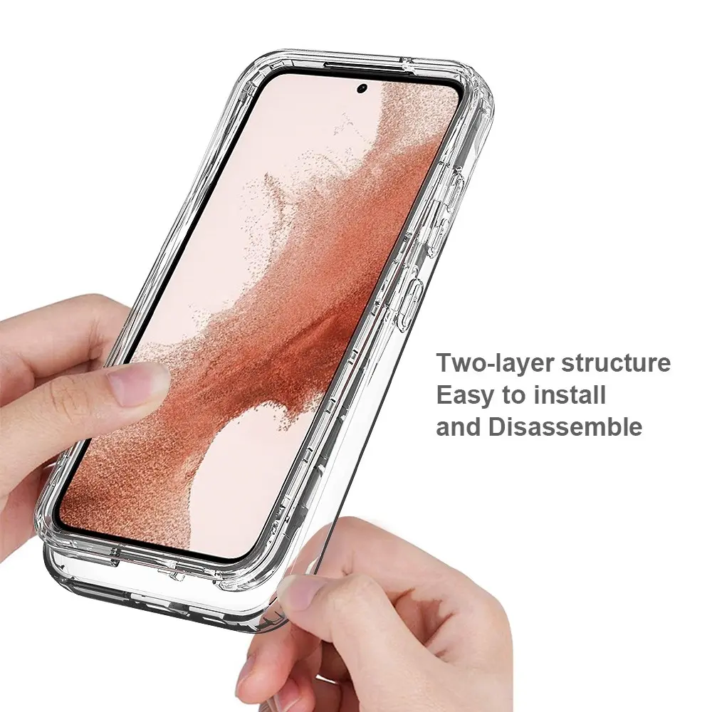 Full Protection Case Samsung Galaxy S23 Genomskinlig