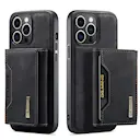 iPhone 15 Pro Cover med aftagelig pung, Sort