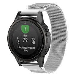 Armbånd Milanese Garmin Epix Pro 42mm Gen 2 Sølv